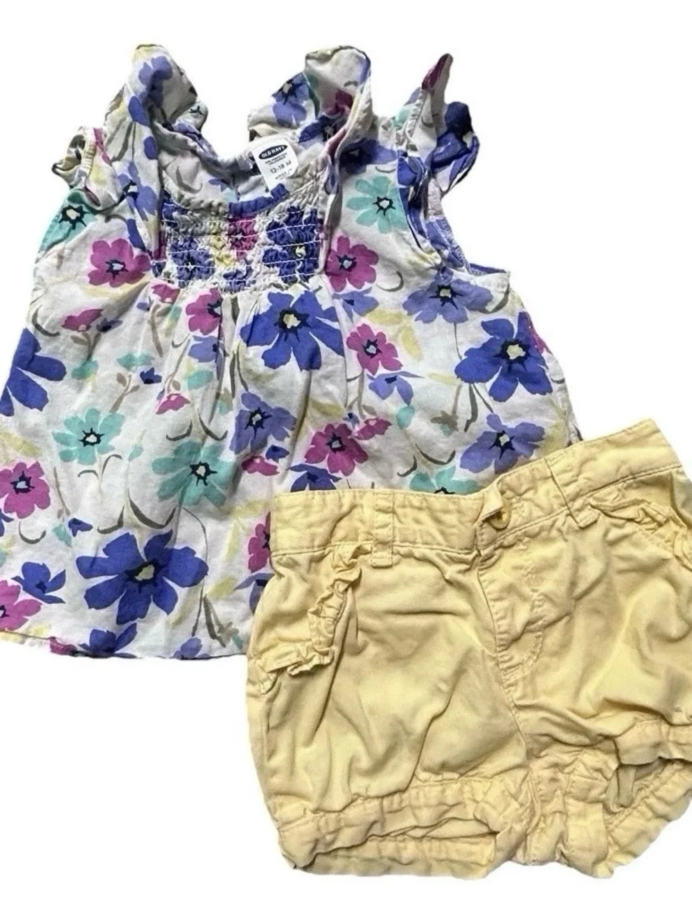 Baby Girl Summer Clothing Swim Shorts Bodysuits Size 12-18 Months